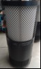 Luftreiniger/Raumluftfilter Apodis AirGuard 1000, auf Rollen, Farbe: grau, Baujahr: 2022, Art.-Nr.: AP00008390, Durchmesser: 51 cm / Höhe: 121,5 cm, Seriennummer: 4502876054/G85, Gerät lässt sich einschalten (Luftstrom merkbar in 2 Stufen regelbar...